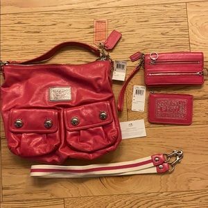 Pink Coach Purse